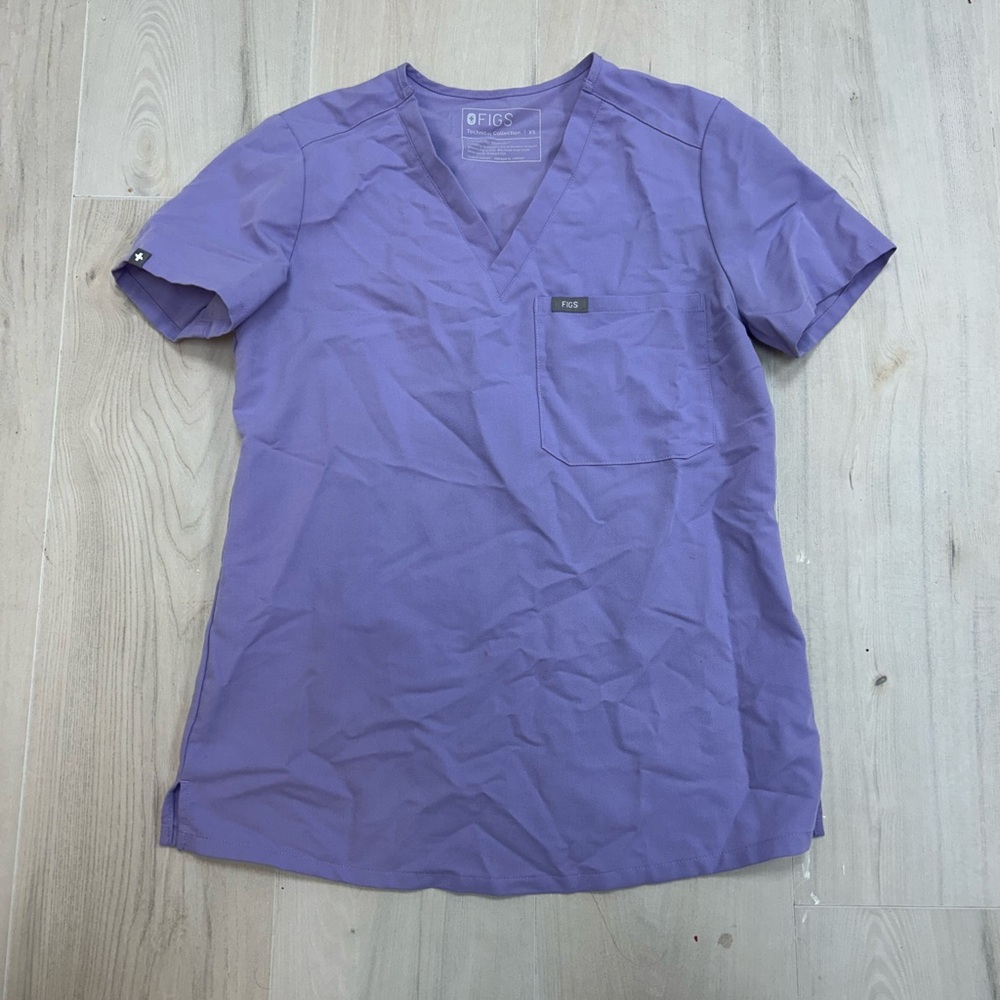 Figs Women's Purple Top